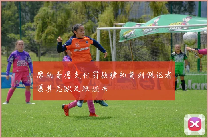 摩纳哥愿支付罚款续约费利佩记者曝其无欧足联证书